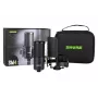 Shure SM4-K-KIT - Kondenzátorový mikrofón, externá polarizácia, rukoväť, protiveterný kryt, kufrík
