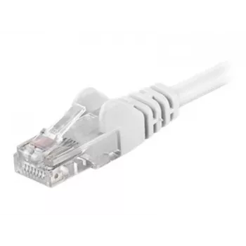 Wentronic Goobay CAT 5e Patch kábel, U/UTP, Biela, 0,25 m - CCA medená zmes (68614)