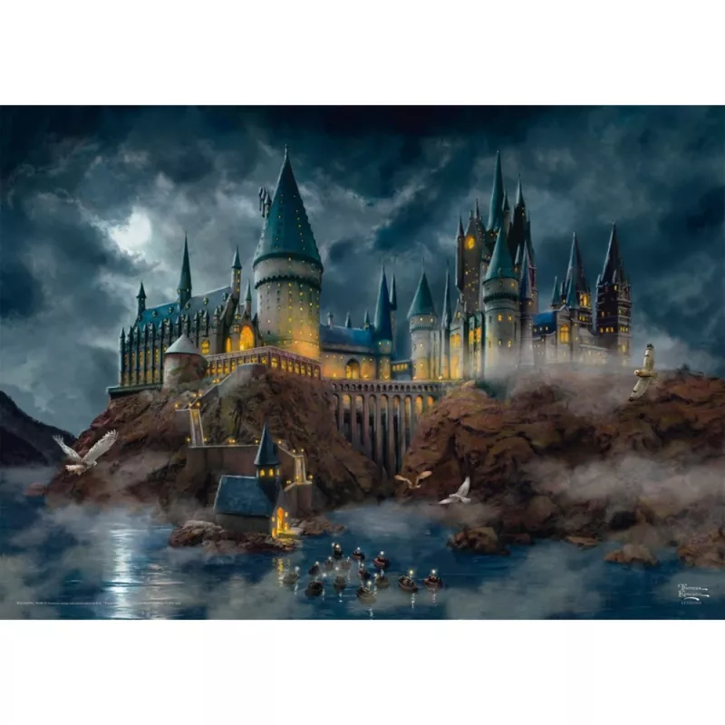Thomas Kinkade Studios Wizarding World Harry Potter - Hogwarts Castle, puzzle 1000 dielov