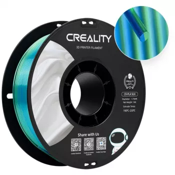 Filament Creality SILK modrozelená 1,75 mm 1 kg cievka pre 3D tlač
