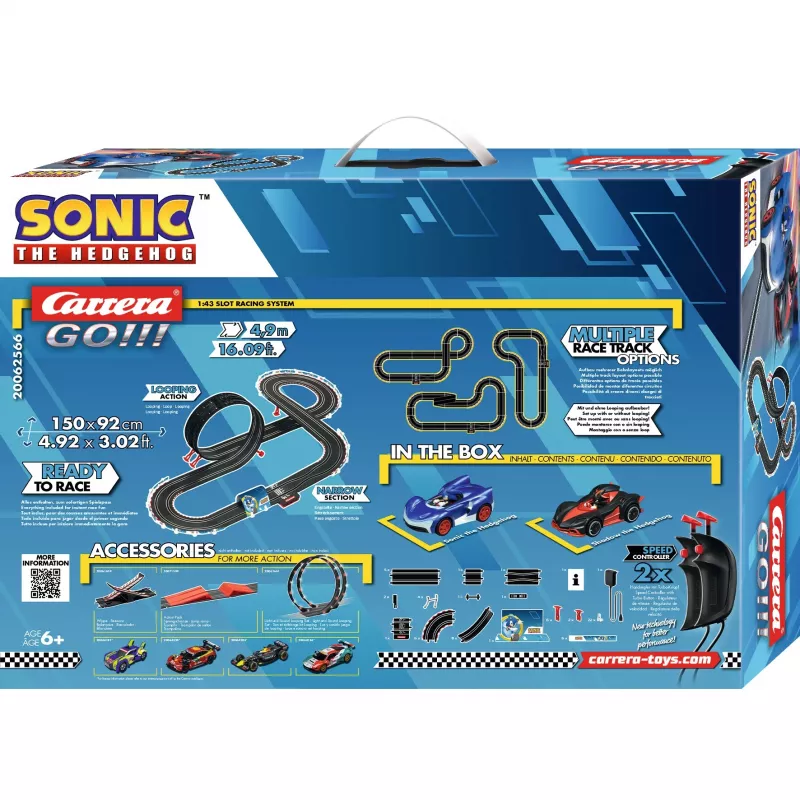 CARRERA GO Sonic pretekárska dráha 4,9 m 20062566