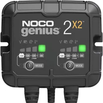 Nabíjačka batérií NOCO GENIUS2X2 4A 2-bank, 4A celkom, dva nezávislé výstupy