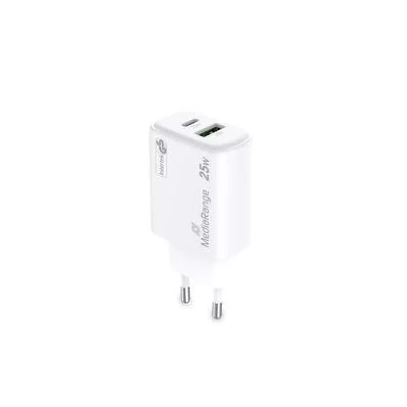 Napájací zdroj USB/USB-C 25W/FAST MRMA112-2 Mediarange