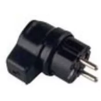Elektrická sieťová zástrčka Bachmann 919.178 čierna