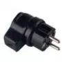 Elektrická sieťová zástrčka Bachmann 919.178 čierna