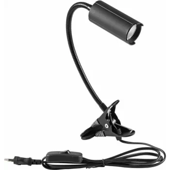 LED reflektor EUROLITE KKL-7 3000K čierna – 3000 K teplá biela, kompaktné javiskové/osvetlenie na zvýraznenie