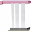 PCIe 5.0 Hyper Riser kábel HYTE ACC-HYTE-PCIE50-SM, 20 cm, ružový/biely