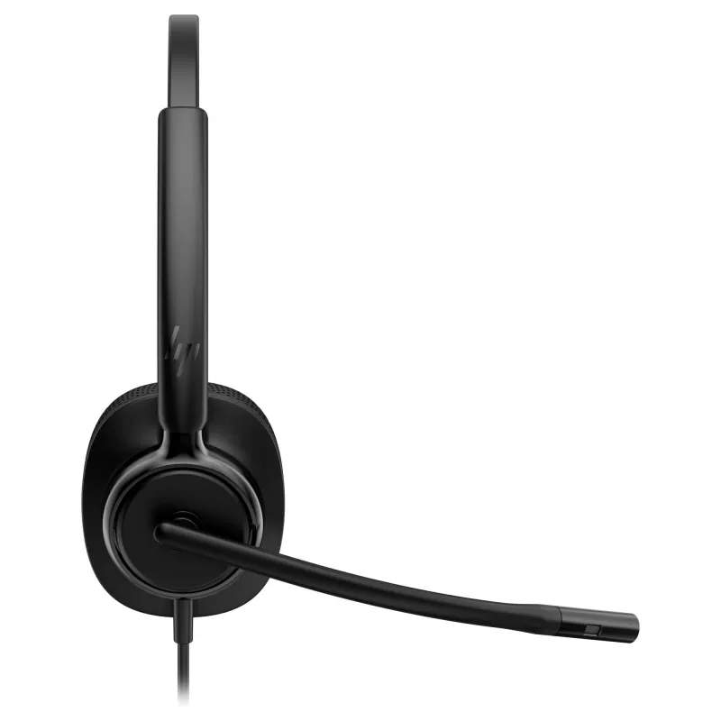 Káblový monaurálny USB headset HP Poly Mission 415 — ľahký s 99 g, jednoúškový dizajn