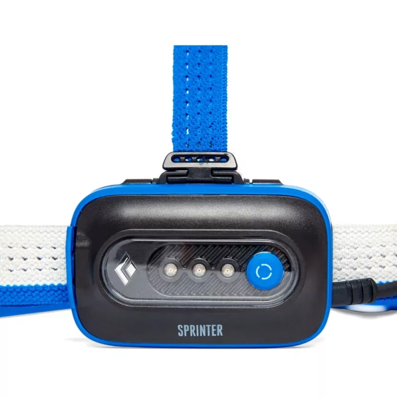 Čelová lampa Sprinter 500, LED svetlomodrá