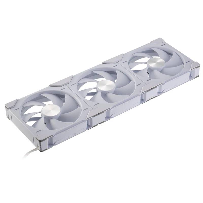 Phanteks D30-140 PWM Regular Airflow D-RGB ventilátor do skrine 140 mm, biely, 3 ks