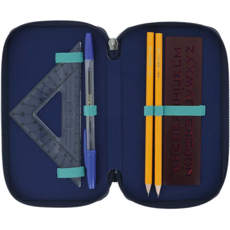 Herlitz TriCase Deep Ocean 31 ks modrá polyester 190x70x115 mm