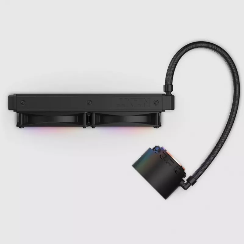 All-in-One kvapalinový chladič NZXT Kraken Elite 240 RGB 12 cm čierny