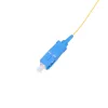 Pigtail SC/UPC PVC singlemode Extralink G.657.A1 FTTH 900µm 1 m žltý
