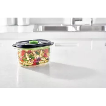 FoodSaver FFC022X vákuovateľná oválna nádoba na potraviny, 1,2 l