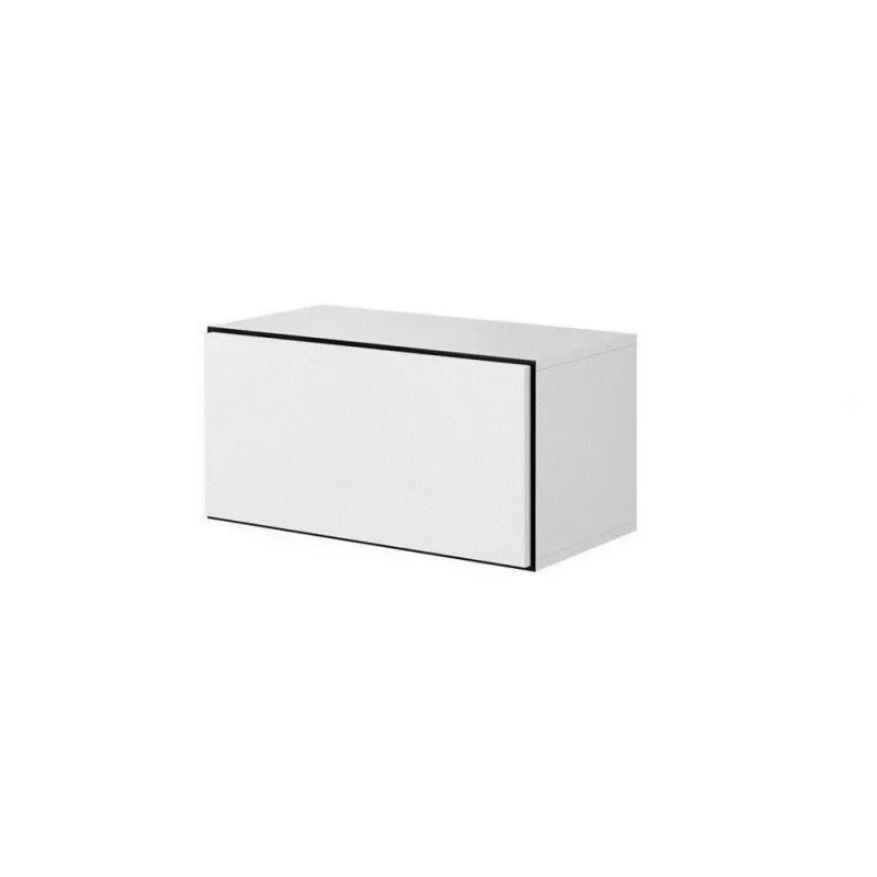 Cama obývacia zostava ROCO 7 (3xRO3 + 2xRO6) biela/čierna/biela