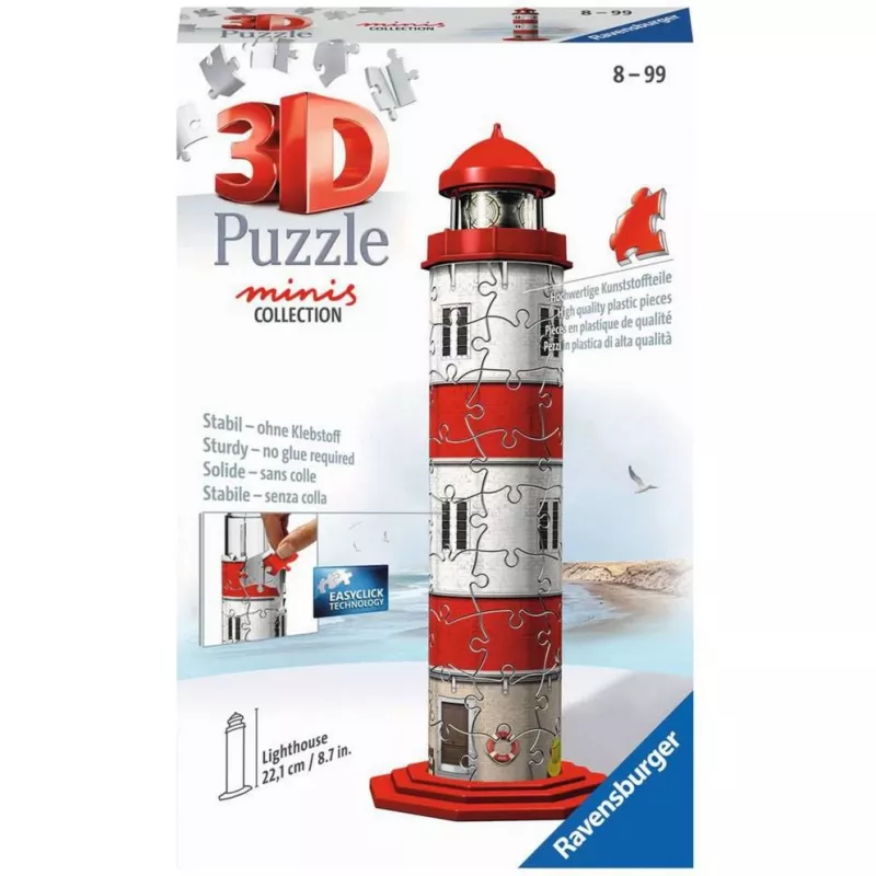Puzzle 54 dielikov 3D mini maják