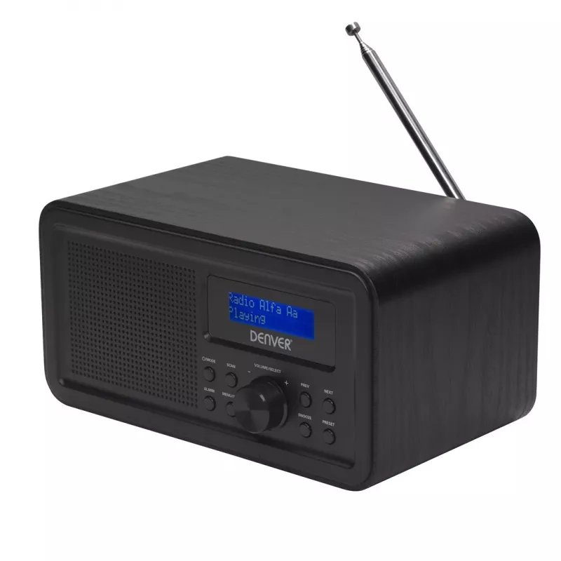 DENVER DAB-30 čierne osobné rádio