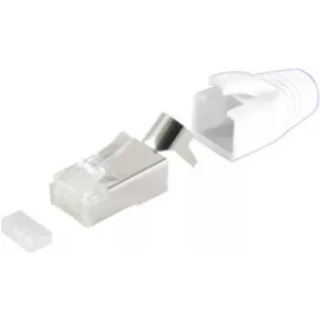 Konektor kábla RJ45 ShiverPeaks BS72067-W biely