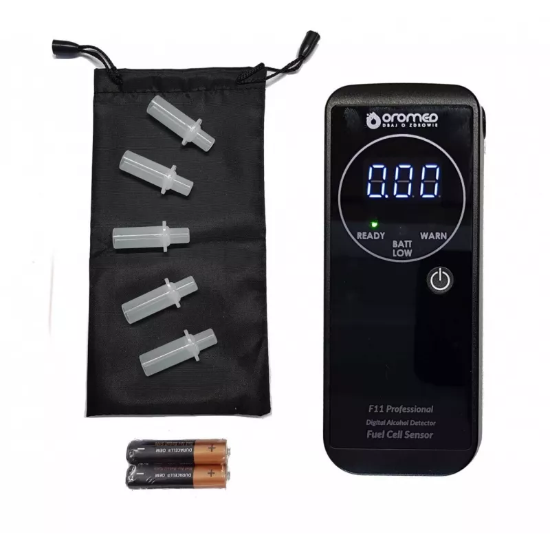 Oromed F11 PROFESSIONAL alkohol tester 0 - 4 ‰ 0,05 ‰ čierny