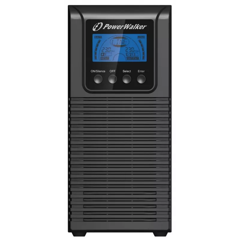 PowerWalker VFI 1000 TGS dvojitá konverzia (Online) 1 kVA 900 W 3 AC výstupy