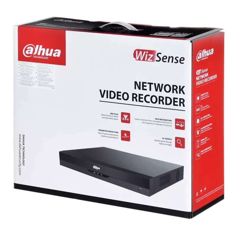 Sieťový videorekordér DAHUA NVR4104HS-EI čierny