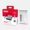 UNITEK adaptér USB-C, 2x HDMI, 4K@60HZ, MST, V1404B (V1404B)