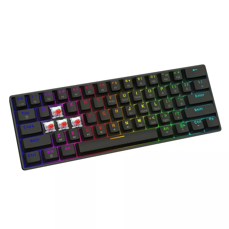 SAVIO BLACKOUT X2 mechanická klávesnica OUTEMU Red, Hot Swap