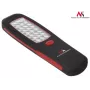 Dielenská lampa MACLEAN MCE03 — 24 LED, magnetická základňa a hák, na batérie (3×AAA)