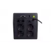 Digitus DN-170065 line-interactive záložný zdroj (UPS), 1000VA / 600W, 4x Schuko, 2x 12V/7Ah