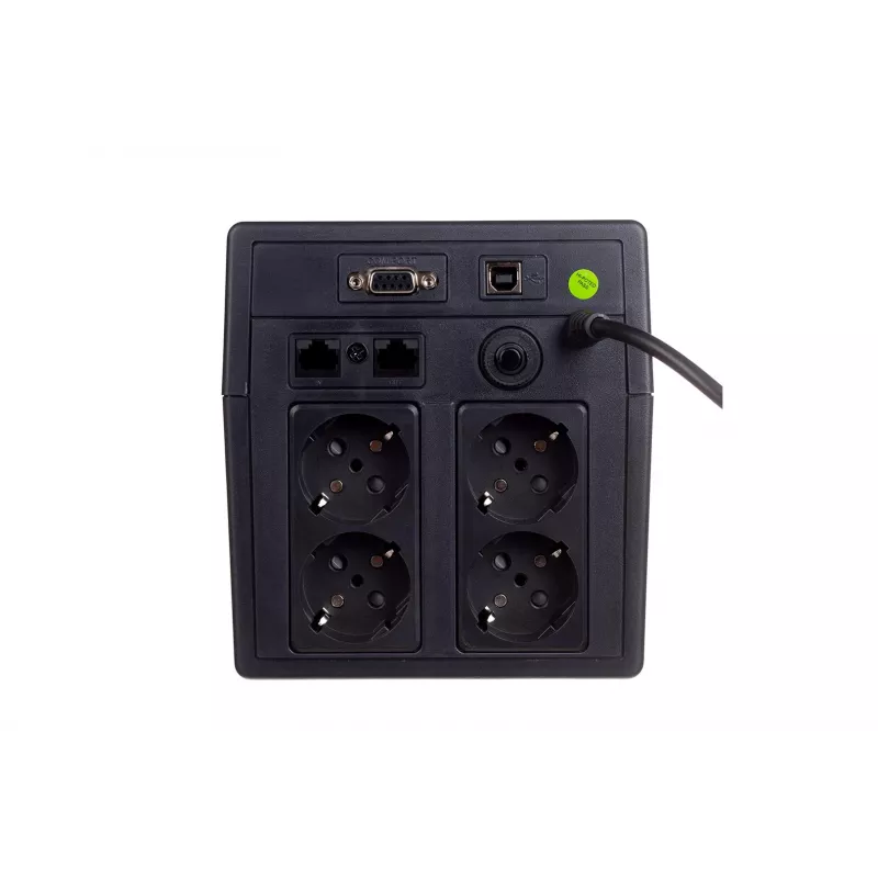 Digitus DN-170065 line-interactive záložný zdroj (UPS), 1000VA / 600W, 4x Schuko, 2x 12V/7Ah