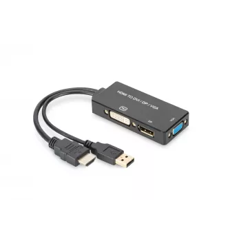 HDMI 3in1 adaptér Digitus AK-330403-002-S