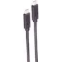 shiverpeaks ®-BASIC-S--USB-C prepojovací kábel, USB kábel Type-C konektor samec na Type-C konektor samec, 4.0 Gen 3x2, 240W, 0,5m (BS13-63015)