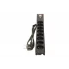 LESTAR LXARM 810 G-A K.:CZ 1,5M 19PDU čierna 8 AC zásuviek 230 V 1,5 m