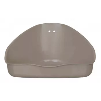 Otvorená mačacia toaleta Trixie 62551 pre králiky, plast, bronzová, 360×300×210 mm