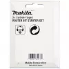 Makita frézovacia sada bitov - 3 ks - pre Makita DRT50Z