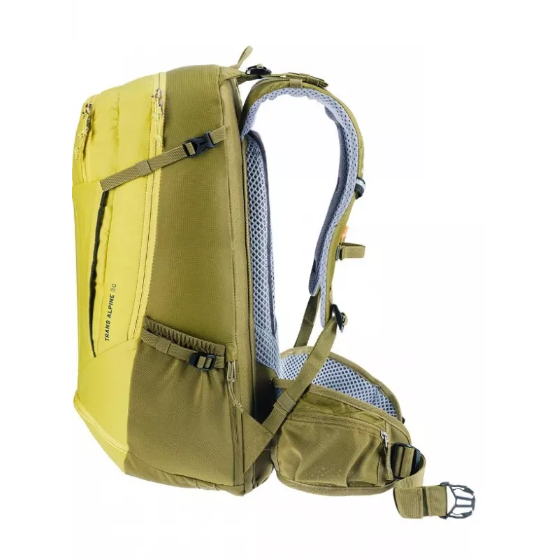 Bicyklový batoh -Deuter Trans Alpine 30 Sprout- Kaktus