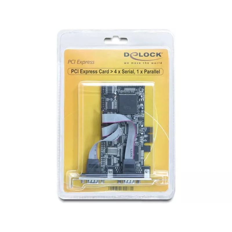 PCI Express karta DeLOCK 89177 4 x sériový 1 x paralelný