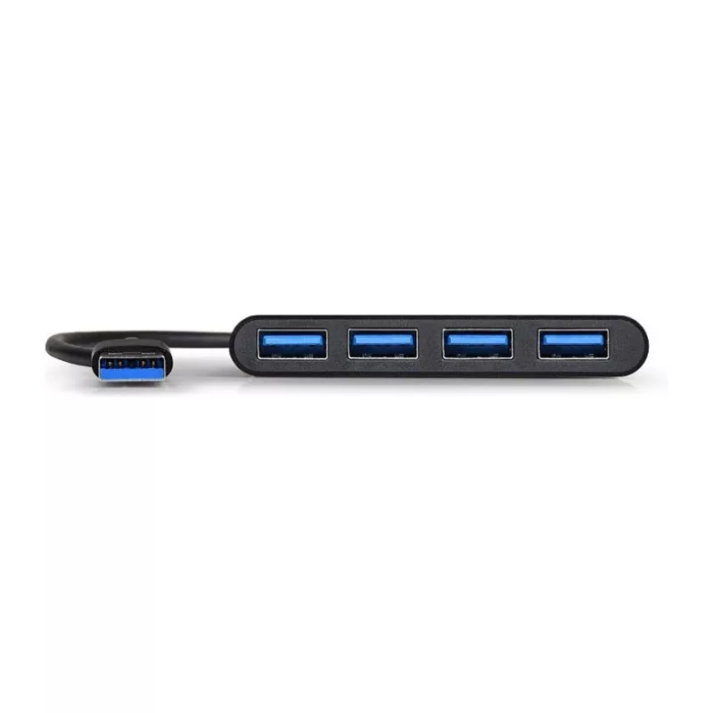 USB hub Port Designs 900121 USB 3.2 Gen 1 Type-A 5000 Mbit/s čierny