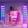 Smart LED displej panel Nanoleaf X Fantaqi EXPO SQFX01K02-4WT — modulárna sada dekoratívnych osvetľovacích panelov