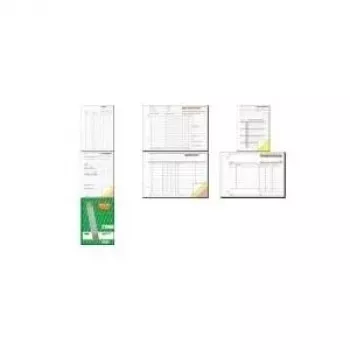 Zápisník/správa Sigel SD030 A4, 2x40 listov, šitá väzba