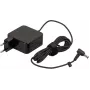 Napájací zdroj pre notebook ASUS 0A001-00231400, pre interiér, 45 W, 19 V, 2‑pólový, čierny