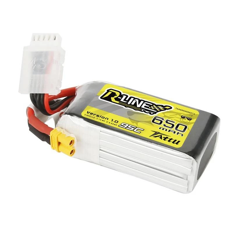 Batéria Tattu R-Line 650mAh 14,8V 95C 4S1P XT30