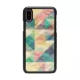 Puzdro na smartphone iKins pre iPhone XS / iPhone XS Mosaic čierne