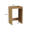 Top e Shop POLA skrinka do práčovne pre práčku – artisan dub