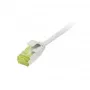Patch kábel RJ45, CAT6A 500 MHz, 0,15 m, sivý, U/FTP, Slimline okrúhly kábel d=3,8 mm, TPE/LSZH (Superflex), AWG32, s Cat.7 káblom, Synergy 21 (S217300V3)
