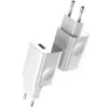 Nabíjačka Baseus Quick Charger CCALL-BX02, 24 W max, USB Fast Charge 3.0, biela, 100–240 V
