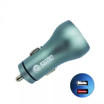 Nabíjačka USB 2.0 + USB 3.0: 12V-24V, 30W, QC3.0