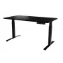 Stôl s elektrickým nastavením výšky MOON LONG 150x80x72-120 čierny