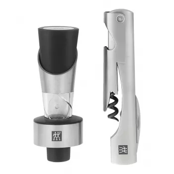 ZWILLING Sommelier súprava vínneho náčinia — obdĺžnikové puzdro 100×190×42 mm, 2 ks