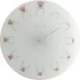 NeXtime hodiny 8809 Chair, Ø30 cm, nástenné, biele/viacfarebné
